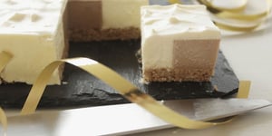 Photo de la Recette: Entremet Chocolat Blanc Crème de Marrons