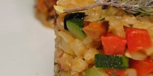 Photo de la Recette: Petit Épeautre et ses Légumes : une Explosion de Saveurs et de Couleurs