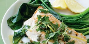 Photo de la Recette: Escalope de Dinde à la Gremolata de Câpres