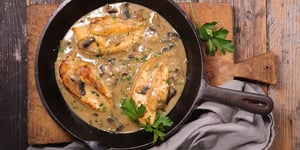 Escalope de Veau à la Crème
