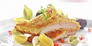Photo de la Recette: Escalope de Veau Pané Façon Milanaise