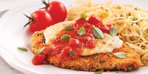 Photo de la Recette: Escalope Parmigiana