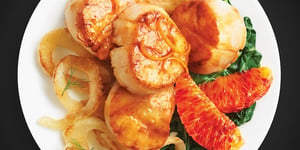 Photo de la Recette: Escalopes au Fenouil et aux Épinards