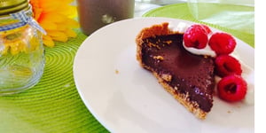 Tarte Croûte Graham au Chocolat