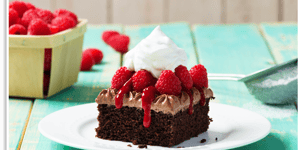 Photo de la Recette: Explosion Chocolat et Framboises