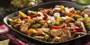 Photo de la Recette: Fajitas au Poulet et aux Poivrons