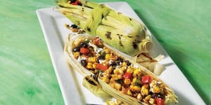 Photo de la Recette: Feuilles de Maïs Farcies