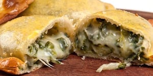 Photo de la Recette: Feuilleté Chèvre-Épinards