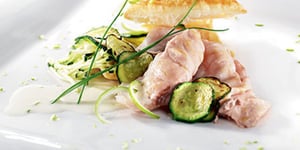 Photo de la Recette: Feuilleté D'esturgeon Au Citron Vert