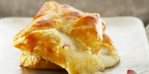 Photo de la Recette: Feuilletés à la Mozzarella et au Jambon Cru