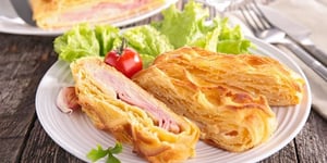 Photo de la Recette: Feuilletés au Jambon