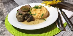 Photo de la Recette: Filet Boeuf aux Champignons
