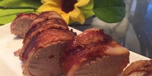 Photo de la Recette: Filet de Porc Enrobé de Bacon