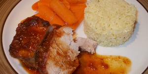Photo de la Recette: Filet de Porc à la Marie-Jue (Mijoteuse)
