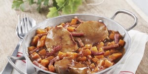 Photo de la Recette: Filet Mignon de Porc aux Carottes Sauce à L'orange