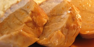 Photo de la Recette: FILET DE PORC SAUCE BBQ