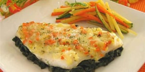 Photo de la Recette: Filets de Poisson à la Florentine