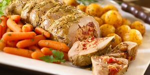 Photo de la Recette: Filets de Porc Farcis à L'italienne
