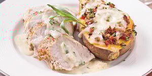 Photo de la Recette: FILETS DE PORC, SAUCE AU BEURRE