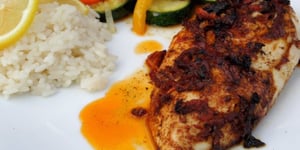 Photo de la Recette: Filets de Poulet Marinés aux Tomates Séchées