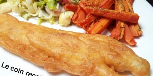 Photo de la Recette: FISH AND CHIPS TRADITIONNEL