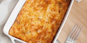 Flan au Crabe