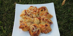 Photo de la Recette: Fleur Feuilletée au Bacon