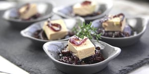Foie Gras au Confit D'oignons