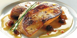 Photo de la Recette: Foie Gras Poêlé aux Raisins