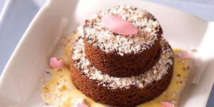 Fondant au Chocolat aux Dragées