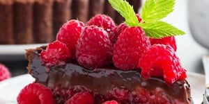 Fondant au Chocolat Coeur Fruits Rouges Facile