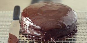Fondant au Chocolat et son Nappage