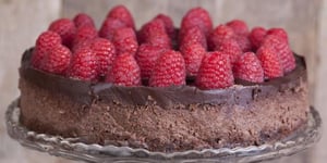 Photo de la Recette: Fondant au Chocolat Noir et aux Framboises