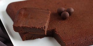 Photo de la Recette: Fondant au Chocolat Sans Beurre Facile