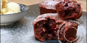 Photo de la Recette: Fondant au Chocolat, Sans Gluten et Sans Lactose