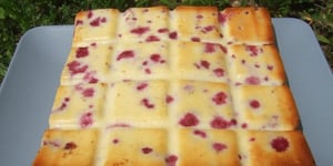 Photo de la Recette: Fondant Framboise Chocolat Blanc