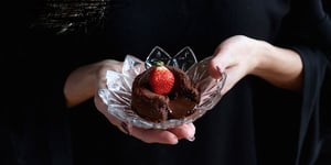 Photo de la Recette: Fondants au Chocolat et au Café