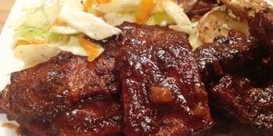 Photo de la Recette: Four BBQ Tofu et Tempeh