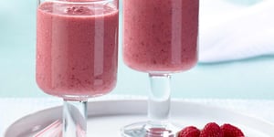 Photo de la Recette: Frappé Canneberge-Framboise