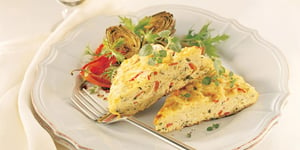 Photo de la Recette: Frittata au Vermicelle