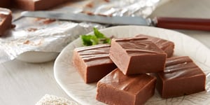 Photo de la Recette: Fudge Au Chocolat À La Menthe CHIPITS