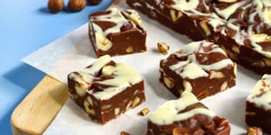 Fudge Marbré Chocolat Noisettes