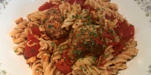 Fusillis aux Boulettes de Viande