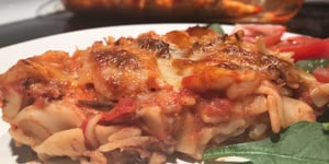 Photo de la Recette: Fusillis aux Tomates Gratinés