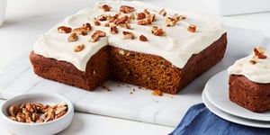 Photo de la Recette: Gâteau à la Citrouille et aux Épices avec Glaçage au Fromage à la Crème