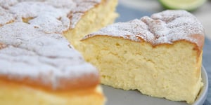 Gâteau à la Ricotta au Chocolat Blanc et Citron Vert