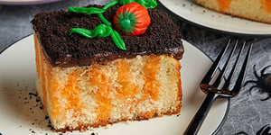 Gâteau à Trous « Citrouille »