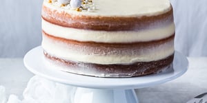 Gâteau au Beurre et Glaçage au Champagne