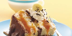 Gâteau aux Bananes Chocolat et Caramel