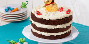 Photo de la Recette: Gâteau aux Carottes et au Chocolat de Pâques